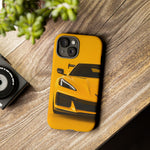 Yellow C8 Corvette Studio Tough Phone Case