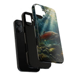 Salmon River Fishing Phone Case, Sunlit Current Cover