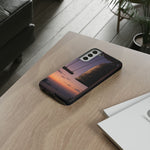 Temple Bell Sunset Phone Case Japan Zen Tough Case