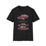 1959 Chevy Impala illustration T-Shirt | Classic Car Trio design