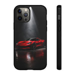 Spotlight Red C7 Stingray Reborn Tough Phone Case