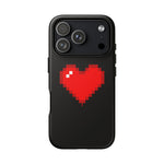 Pixel Heart 8-Bit Retro Art Tough Phone Case
