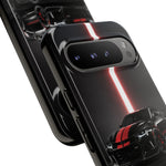 Camaro ZL1 Phone Case, Black Red Racing Stripe Studio Cover, Gift