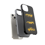 Yellow Type R Sports Car Phone Case Tough JDM Hot Hatch Multi View Print
