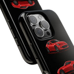 Red 370Z Sports Coupe Tough Phone Case for JDM Enthusiasts