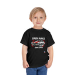 Loud Pipes Save Lives 1969 Camaro Toddler T-Shirt Muscle Car Graphic Tee
