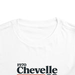 1970 Chevy Chevelle SS LS6 Toddler T-Shirt – Classic Muscle Car Red Tee