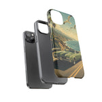 Vintage Olds 442 Convertible Coastal Drive phone case