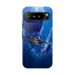 Sailfish Phone Case, Deep Sea Fishing Strike Tough Cover for Men