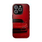 Red NSX Phone Case, 90s JDM Supercar Legend Tough Cover, Mens Gift