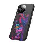 Neon Parrot Cocktails phone case | Tough Cases