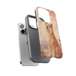 Akita Cherry Blossom Phone Case Sakura Dog Lover Gift