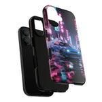 Skyline GT-R Tokyo Rain JDM Night Art Tough Phone Case