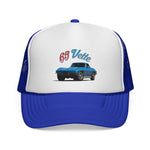 1965 Corvette Trucker Cap Hat | Classic C2 Sting Ray 65 Vette Mesh Snapback