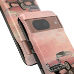 1957 Chevy Bel Air Blush Cream Tough Phone Case for Classic Car Fans