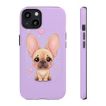 French Bulldog Bat Ears Kawaii Pet Dog Art Tough Phone Case