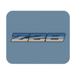 Camaro Z28 Retro Blue Logo Mouse Pad | Rectangle Desk Mat