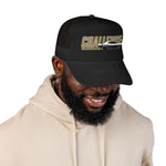Challenger Foam Trucker Hat – Classic Muscle Car Silhouette Snapback Mesh Cap Retro Style