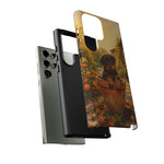 Rottweiler Puppy in Flower Pot Tough Case | Floral Dog Phone Cover