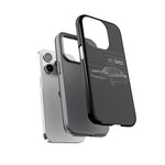 Z28 Camaro Phone Case Classic Muscle Car Patriotic Tough Cover Gift Art