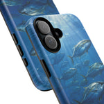 Amberjack School Phone Case, Open Water Sunlight Tough Cover