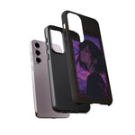 Melancholy Anime Girl Phone Case Vaporwave Tough Case