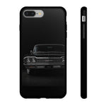 Black 1964 Impala Low-Key Tough Phone Case for Chevy Classic Car Fans