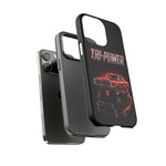 Tri-Power Classic Muscle Car GTO phone case | Retro Automotive Graphic