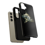 Snook Fishing Phone Case, Saltwater Portrait Black Cover, Gift