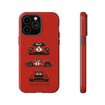 1967 GT40 Mk IV Red Race Car Tough Phone Case Cover Gift