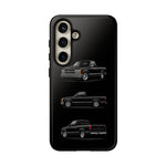 Black Silverado Classic Pickup Tough Phone Case for Chevy Truck Fans