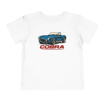 Cobra 289 Toddler T-Shirt – Vintage Blue Roadster Muscle Car Tee