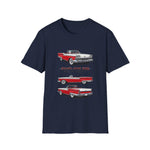 1959 Fairlane 500 Vintage Car T-Shirt | Classic Red 1950s Automobile Tee