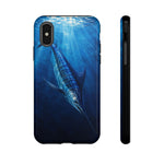 Marlin Fishing Phone Case Deep Sea Angler Tough Cover Gift