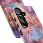 Floating Pool Deck Phone Case, Pastel Cloud 3D Render Cover
