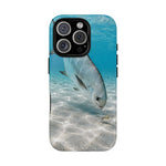 Permit Fishing Phone Case, Flats Fly Fishing Cover for Anglers