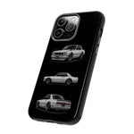 Silver Hakosuka Skyline Classic Sports Car Tough Phone Case for JDM Fans