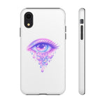 Cosmic Eye Galaxy Tears Phone Case Vaporwave Tough Case