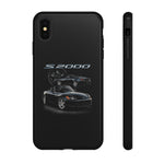 Black S2000 Roadster Collage JDM Tough Phone Case Cover Gift