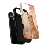 Akita Cherry Blossom Phone Case Sakura Dog Lover Gift