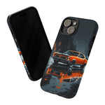 1966 GTO Orange Rainy City Tough Phone Case Cover Gift Art