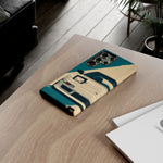 S13 Teal White Pop-up Tough Phone Case for JDM Fans