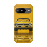 Nova SS Phone Case Yellow, Classic 70s Muscle Car Cover, Gift for Him