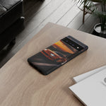 Supra MK4 Orange Touge Night JDM Speed Art Tough Phone Case