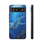 Whale Shark Phone Case, Sunlit Spotted Pattern Cover