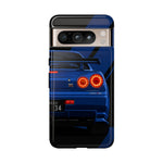 R34 Skyline Afterburner Rear GT-R Tough Phone Case for JDM Fans