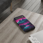 2 Rounds Canada Retina Artwork Vaporwave Phone Case – Landscape Aesthetic