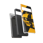 Z28 Yellow Camaro Retro Poster Tough Phone Case