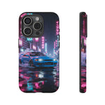 Skyline GT-R Tokyo Rain JDM Night Art Tough Phone Case