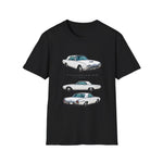1962 Thunderbird Car Trio Illustration T-Shirt | Classic Auto Tee